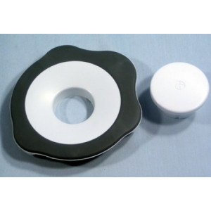 AT337 AT338 Liquidiser Goblet Lid - (White / Grey)