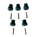 Feet - A701A - A901 - KM - Rubber Feet with Pins x5 Kenwood Chef