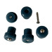 Feet - A701A - A901 - KM - Rubber Feet with Pins x5 Kenwood Chef