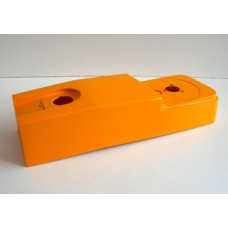 Kenwood Chef Gearbox Cover - Orange - Plastic - Used